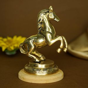 Sculpture de paon dansant en laiton, blanc antique - Product Image 5