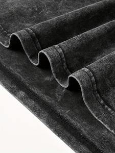 Haute Qualité 2026 Meilleures Ventes Rétro Vintage Lavage à l'Acide Effet Délavé Doux pour Usage Quotidien Fournisseur Direct d'Usine du Bangladesh - Product Image 5