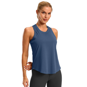 Hauts de sport pour femmes Super Women's : Débardeurs dos nageur, T-shirts de yoga en mesh, Débardeurs de course athlétiques, Vêtements de sport sans manches - Product Image 1
