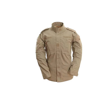 Uniformes Tácticos de Seguridad Personalizados con Estampado de Camuflaje, de Alta Calidad, en Poliéster/Algodón, Unisex, Camisas con Botones y Pantalones Cargo - Product Image 4