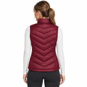 <b>Women's</b> Ultra Light <b>Down</b> Alternative Puffer <b>Vest</b> Water Resistant Warm Layered Clothing Bulk Wholesale Supply premium quality - Product Image 2