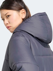 Chaqueta de invierno acolchada personalizada para mujer, ropa informal premium para exteriores, a prueba de viento, con cierre de cremallera y bolsillos laterales. - Product Image 2