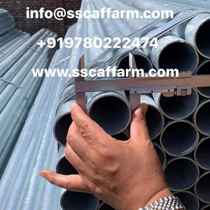 Tubo de Acero Galvanizado de la Mejor Calidad para Andamios, 48.3x3.2mm, Diseño Moderno, Solución Integral para Proyectos de Construcción - Product Image 1