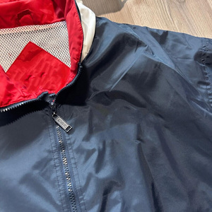 Men's Lightweight Waterproof Zip-Up Windbreaker Jacket 90s Fashion Colour <b>block</b> Sport Style Oversized for Men and Women Jacket - Product Image 4