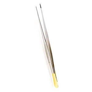 Forceps Adson marron personnalisé avec logo, instrument médical pour la manipulation des tissus, avec poignée ergonomique, forceps dentaire chirurgical - Product Image 1