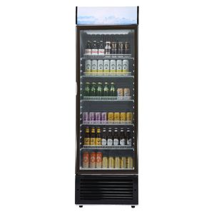 Congelatore e Frigorifero Commerciale da 420L (14,8 Cu.Ft) con Porta in Vetro per Bevande - Product Image 1