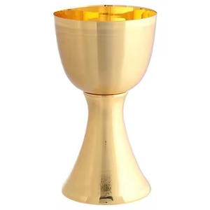 Cáliz Metálico para Ceremonias Religiosas, Elegante Copa Eucarística para Adoración y Reuniones de Oración - Product Image 6