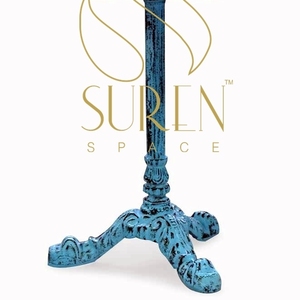 SUREN SPACE Cast Iron <b>Table</b> <b>LEG</b> Traditional Antique Design Durable Living Room Furniture Latest Designer - Product Image 1