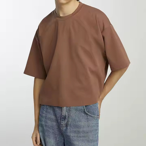 Camiseta de Hombre 100% Algodón, Corte Cuadrado, Transpirable y de Secado Rápido, Tallas y Colores Personalizables, Impresión de Logotipo Disponible - Product Image 1