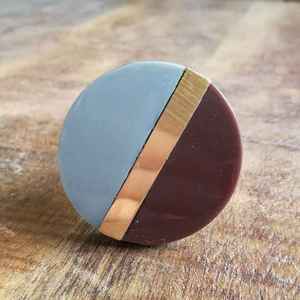 Luxury Handmade Modern Eco-Friendly Resin Wood Knobs Dresser Drawers Cabinet Doors Kitchen <b>Cupboards</b> Wardrobes Decorative - Product Image 4