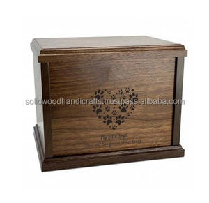 Wooden <b>Urn</b> Box For Pet Ashes Wood Cremation <b>Urns</b> For Cat and <b>Dog</b> Ashes Keepsake <b>Urns</b> At low price - Product Image 1
