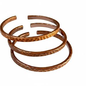 Latest Wholesale Fashion Pure <b>Copper</b> Adjustable Cuff <b>Bangle</b> for Women Handmade Designer Stackable Bracelets Amazing Sale - Product Image 2