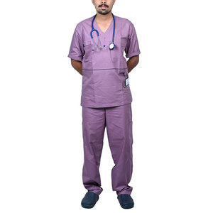 Uniforme Médico para Hombre de Alta Calidad, Transpirable, Cómodo, Antiarrugas, Ligero, en Oferta, con Logotipo Personalizado - Product Image 1