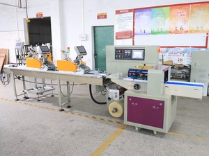 Tự động trò chơi thẻ giấy thẻ làm mát không khí thẻ máy đóng gói với nước hoa bơm bơm Gối máy đóng gói - Product Image 2