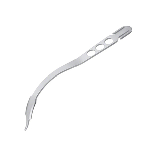 HOHMANN Elevador de Hueso Ortopédico con Punta Curva y Corte Recto, 3.9 mm de Ancho, 24 mm de Mandíbula, Instrumento de Acero Inoxidable para Cirugía Ósea, Venta al por Mayor - Product Image 6