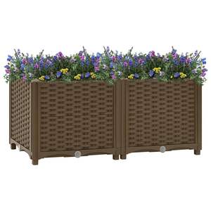 Sac de culture surélevé de moyenne taille en polypropylène brun à haute durabilité - Product Image 2