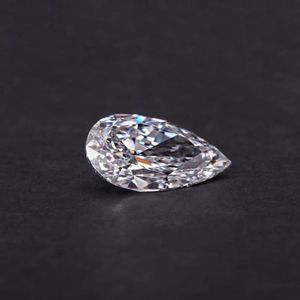 Diamant CVD de laboratoire certifié IGI, taille poire, 3 carats, couleur DEF, pureté VVS2 VS1, pierres précieuses de qualité supérieure pour la fabrication de bijoux unisexe - Product Image 2