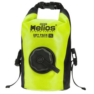 Sac distributeur de nourriture sèche imperméable pour animaux de compagnie, jaune, pour les voyages en plein air, pratique pour les animaux - Product Image 1