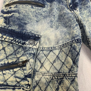 Pantalones Cortos de Mezclilla Cargo para Hombre con Lavado Ácido, los Más Vendidos, Baratos, de Tela Lisa, al por Mayor - Product Image 6