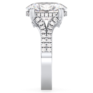 Bagues de fiançailles REYES en argent sterling 925, best-seller, avec moissanite, bijoux fins, design classique, rhodiées, cadeaux de mariage pour fêtes - Product Image 4