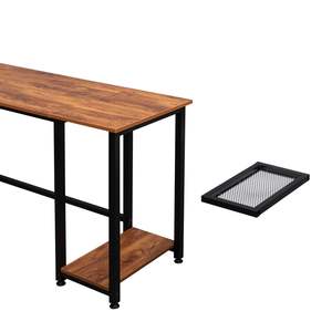 FCH rétro couleur 140cm épissage ordinateur bureau panneau de particules pâte triamine en forme de L Angle droit - Product Image 4