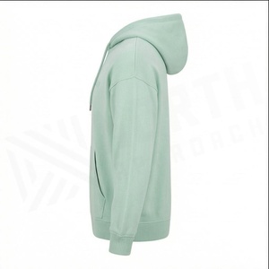 Hoodie surdimensionné élégant pour homme, design vintage délavé avec poche avant, confortable, personnalisable pour l'hiver. - Product Image 3