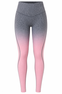 Leggings pour femmes SALSTAR SPORTS, nouveau design unique, respirant, antibactérien, respectueux de l'environnement, en spandex/polyester, longueur intégrale, taille mi-haute - Product Image 3