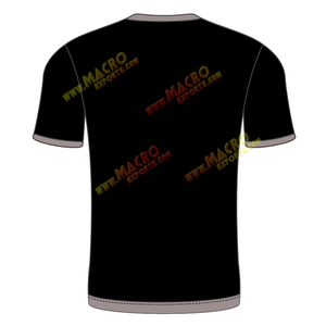 OEM personalizado 210g hombro caído cuello redondo Camiseta 100% algodón de alta calidad logotipo personalizado impreso liso hombres camiseta - Product Image 2