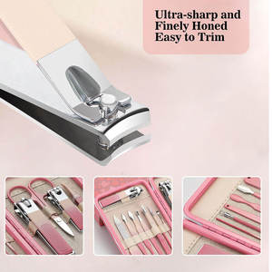 <b>Nail</b> Grooming Tools Set Manicure Pedicure <b>Kit</b> Premium <b>Nail</b> Care <b>Kit</b> Professional Manicure Pedicure Set - Product Image 2