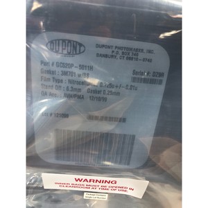 Photomask 40 DuPont GC520P-5011H, 3M701 avec BS - Équipements et pièces semi-conducteurs d'occasion de renommée mondiale - Product Image 1