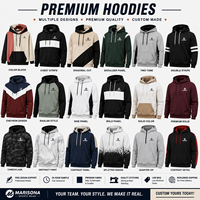 Hoodie Oversize Custom, Bahan Tebal, Model Drop Shoulder, Sweatshirt Streetwear, OEM ODM, Label Pribadi