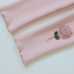<span class=keywords><strong>Leggings</strong></span> Invernali per Bambine con Interno in <span class=keywords><strong>Pile</strong></span> Spesso, Morbidi e Pelosi, con Motivo Floreale e Vita Elastica - Product Image 6