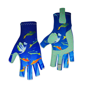 Guantes de pesca transpirables y flexibles diseñados para máxima comodidad y agarre, perfectos para viajes de pesca en climas cálidos. - Product Image 6