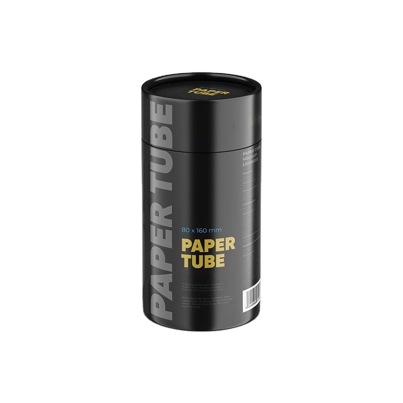 Good Quality Paper Lip Kraft Box Cosmetic Craft Candle Cylinder Packaging Tube