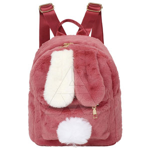 Good Selling New Style Faux Fur <b>Backpack</b> <b>Light</b> <b>Weight</b> Faux Fur <b>Backpack</b> Custom Size Faux Fur <b>Backpack</b> - Product Image 1
