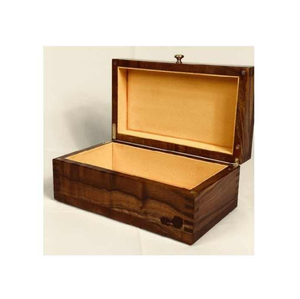 2026 High Selling Handmade Modern <b>Wooden</b> Storage <b>Box</b> Natural Mango Acacia Wood Keepsake <b>Box</b> Multiple Use Customizable White - Product Image 6