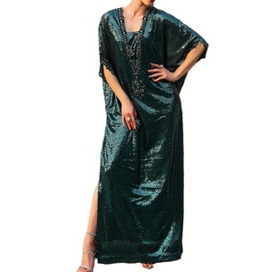 Vestido Kaftan, Talla Personalizada, Largo, Corte Holgado, Proveedor Mayorista de Ropa, Fabricante, Producción de Prendas - Product Image 3