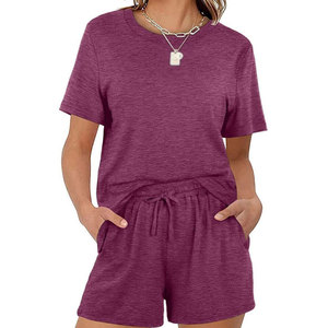 Conjunto Minimalista de Dos Piezas, Tela Suave y Transpirable, Ecológico, Informal, Cómodo para Uso Diario - Product Image 1