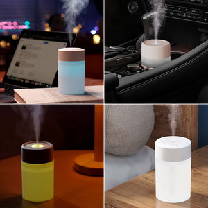 Nuevo humidificador de <span class=keywords><strong>aire</strong></span> de coche pequeño de escritorio de niebla fría ultrasónico actualizado Mini humidificador Led encantador Usb para <span class=keywords><strong>el</strong></span> hogar - Product Image 2