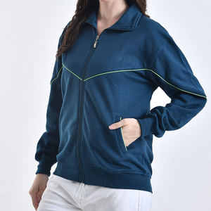 เสื้อแจ็คเก็ตมีฮู้ดซิปผ้าฟลีซขนาดใหญ่สำหรับผู้หญิง ให้ความอบอุ่น หนา เหมาะสำหรับฤดูหนาว สวมใส่สบายๆ สำหรับกิจกรรมกลางแจ้ง - Product Image 4