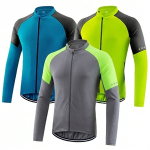 Maillot de cyclisme pour homme avec fermeture éclair intégrale, vêtements de vélo, maillot de cyclisme unique, maillot de cyclisme professionnel vierge - Product Image 5