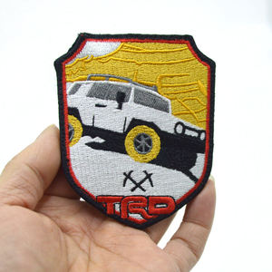 Premium Custom Embroidery <b>Patch</b> for Clothing Heat Press Iron <b>On</b> <b>Sew</b> <b>On</b> 3D Logo Applique Badge Jackets Jeans Uniforms Wholesale - Product Image 2