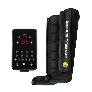 Masajeador de pies y piernas con compresión de ondas de aire de 8 zonas, intensidad ajustable, temporizador silencioso, AS ALL STAR CE - Product Image 6