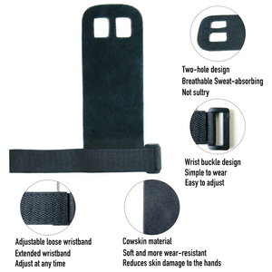 Poignées de gymnastique robustes avec support de poignet pour entraînement de fitness, CrossFit et tractions - Product Image 2