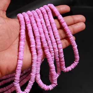 AAA Pink <b>Opal</b> Smooth Heishi Tyre Beads 6mm 7mm Natural <b>Opal</b> Gemstone Beads for Jewelry Making 16 Inch Strands in Wholesale Price - Product Image 3