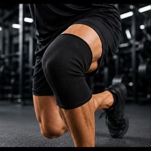 Rodillera de Soporte Unisex para Entrenamiento Físico, Transpirable, Antideslizante, para Levantamiento de Pesas, Compresión de Neopreno de 7mm, Personalizable - Product Image 4
