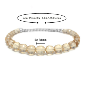 Natural Scapolite Classic Strand <b>Bracelet</b> 925 Sterling Silver Smooth Gemstone Handmade Unique Design High Quality For Women - Product Image 2