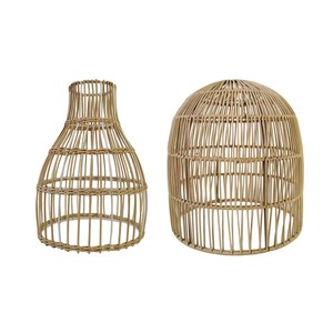 Tropical Style Ceiling Pendant Rattan Lamp Shape for Decoration Multifunction Design and Size Factory in Vietnam - Product Image 2