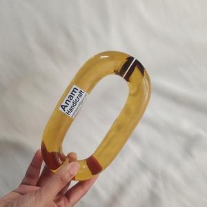 Adornos de Pared de Cadena Acrílica Modernos Personalizados, Hechos a Mano, Adornos Colgantes de Resina Modernos para Decoración del Hogar, Listos para el Festival Diwali - Product Image 1