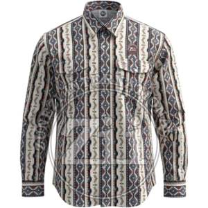 Camisa de Trabajo Ignífuga y Transpirable de Manga Larga, con Certificación UL, de Algodón FR, Resistente a las Llamas, NFPA2112, para Hombre - Product Image 2